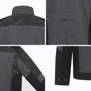 Veste de travail de haute qualité à bas prix, respirante, séchage rapide, grande taille, coutures renforcées, poignets ajustables, tissu polyester durable - Product Image 3