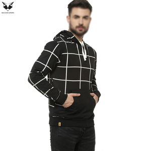 Sudaderas con Capucha para Hombre, Diseño Moderno, Ropa Casual, Líneas Blancas y Negras, Mejor Vendedor, Buena Calidad, Producto de Primera - Product Image 2