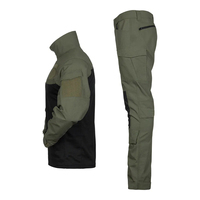 Veste tactique de combat en polyester extensible, respirante, à séchage rapide et durable, pantalon cargo multipoches, faible MOQ, vêtements de travail de sécurité