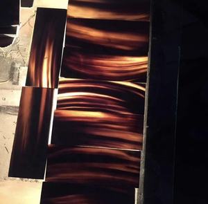 United Trade World Gafas de sol con placa de cuerno de búfalo natural Monturas de estilo animal con recortes náuticos para uso con láser - Product Image 4