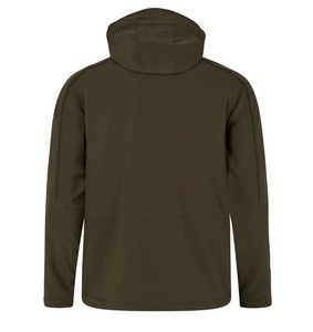 Premium <b>Men</b>’s Outdoor Hooded <b>Jacket</b> – <b>Waterproof</b> Breathable Softshell Sharkskin Windbreaker, <b>Fleece</b> <b>Lined</b> Autumn Hiking Coat - Product Image 3
