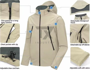 <b>Winter</b> <b>Jacket</b> Softshell <b>Jacket</b> Autumn High Quality Durable Material Hot Selling Reasonable Rate Latest Breathable Fully - Product Image 5