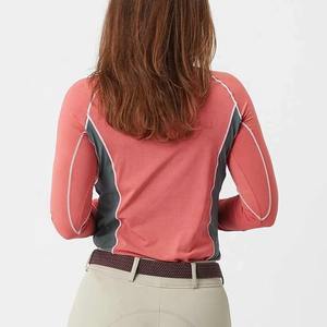 Camisetas de Polo Ecuestres de Alta Calidad para Mujer, Fabricantes de Ropa Ecuestre al por Mayor OEM - Product Image 4