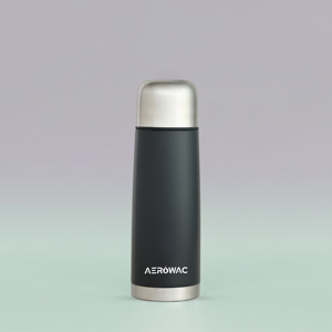 Insulated stainless steel water <b>bottle</b> with temperature retention hand strap leakproof reusable travel <b>flask</b> for hiking camping - Product Image 5