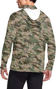 Chemises à capuche à manches longues de chasse de qualité supérieure pour hommes - Product Image 2