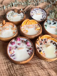 Cuenco para Velas Hecho a Mano con Cáscara de Coco |   Fabricante Vietnamita de Recipientes para Velas Naturales Ecológicas - Product Image 6