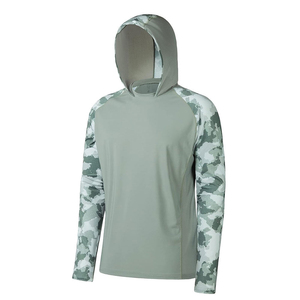 Ropa de pesca de alto rendimiento, sudaderas con capucha de manga larga para pesca en venta al por mayor, sudadera con capucha para hombre con MOQ bajo - Product Image 1