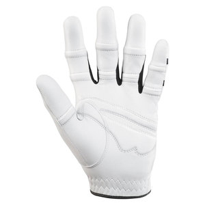 Gant de golf pour homme à adhérence stable avec technologie de ajustement naturel brevetée, construction durable en cuir Cabretta et Spandex, blanc/noir - Product Image 2