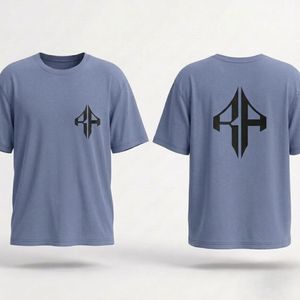 เสื้อยืดผู้ชายดีไซน์คุณภาพสูงสั่งทำพิเศษ เนื้อผ้าฝ้าย 100% สไตล์ลำลอง พิมพ์ลายโดย RIVIAN ATLANTIC - Product Image 5