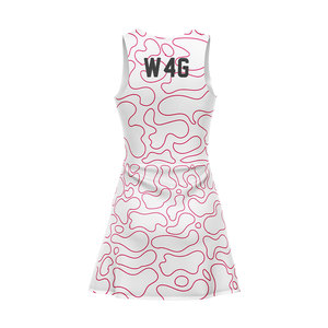 Women's Personalized <b>Heat</b> Transfer Printed Tennis Skirt Front/Back Logo Positions Spandex/Nylon Fabric Quick Dry Breathable - Product Image 5