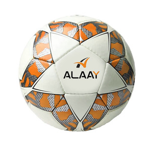 Custom High Quality Size 5 Soccer Ball Hand Stitched PU Leather Training Football Ball Sports Racing <b>Match</b> Use - Product Image 3