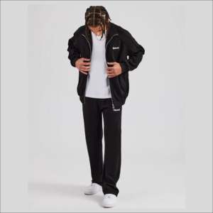 Survêtements de qualité supérieure à coupe classique, avec logo personnalisé brodé, fermeture éclair, pour le jogging, vente en gros, meilleurs survêtements de sport avec logo personnalisé - Product Image 6