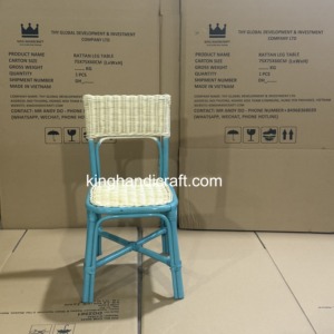Alquiler de Sillas Infantiles de Ratán Natural Modernas Hechas a Mano con Características de Seguridad para Eventos al Aire Libre, Bodas, Fiestas, Cumpleaños - Venta al por Mayor - Product Image 6