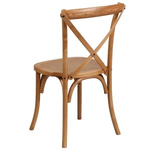 Silla Mechiel de Java Furni Craft, Modelo CO-01, Madera de Caoba Sólida, Diseño de Respaldo Cruzado, Moderna, Ecológica y Duradera - Product Image 4
