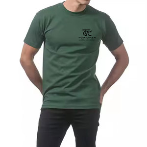 T-shirts de sport pour hommes en Spandex/Polyester respirants et écologiques à faible MOQ, séchage rapide, confortables, service OEM personnalisé pour la vente en ligne - Product Image 1