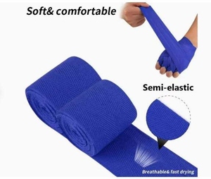 Attelle de poignet sportive en coton de haute qualité avec sangles réglables, logo et couleur personnalisables, respirante et protectrice pour la main - Product Image 5