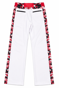 Pantalon de baseball personnalisé léger à taille mi-haute avec braguette boutonnée pour hommes et jeunes, uniforme de baseball et softball, pantalon de sport extensible haute performance - Product Image 1