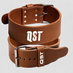 10mm Cow Leather Embroidery <b>Powerlifting</b> <b>Belt</b> Weightlifting <b>Powerlifting</b> Lever <b>Belt</b> Gym <b>Powerlifting</b> <b>Belts</b> - Product Image 4