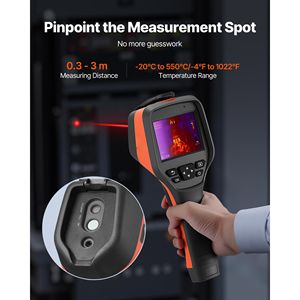 Telecamera Termica Portatile 2MP con Frequenza di Aggiornamento 25HZ, Risoluzione IR 256x192, Display 640x480 - Product Image 3