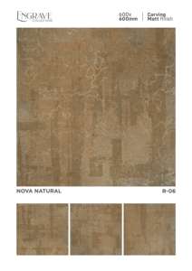 Azulejos de Porcelana Premium para Construcción, Acabado Mate, 600X600MM 24X24, Azulejos de Cerámica Vitrificados para Pisos de Interiores Modernos - Product Image 2