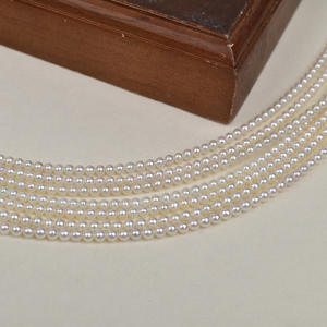 Perlas Sueltas de Agua Dulce Naturales de Alta Calidad, de 2-3 mm, Color Morado, Casi Redondas, Pequeñas, para Joyería DIY, Venta al por Mayor - Product Image 4