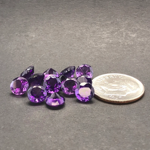 Fabrication de bijoux, pendentif, Bracelet et boucles d'oreilles en améthyste, couleur 100% naturelle, technologie haute technologie, 1 pièce - Product Image 2