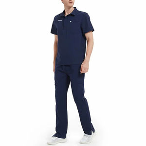 Conception OEM de blouses médicales personnalisées pour femmes, ensembles d'uniformes de travail pour infirmières d'hôpital, uniformes de beauté pour hommes. - Product Image 6