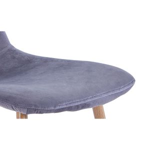 Stile moderno 4 pz grigio sedia da pranzo nuova tecnologia per ristoranti caffè taverne uffici salotti sale di ricevimento - Product Image 6