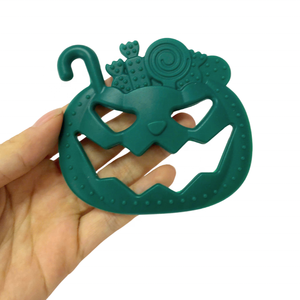 Mordedor de calabaza, juguetes de dentición de silicona para bebés, juguete de dentición Flexible para bebés - Product Image 6