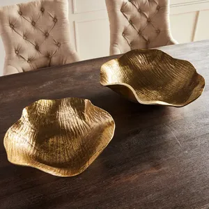 Bol artisanal pour l'hôtellerie de luxe et la décoration intérieure – Bol en métal design moderne, élégant accent décoratif pour la maison - Product Image 3