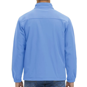 Custom Design Wholesale Men Softshell <b>Jackets</b> <b>Zip</b> <b>up</b> Soft Shell <b>Jacket</b> Made in Pakistan - Product Image 2
