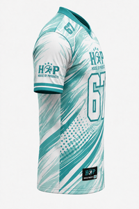 Camiseta Deportiva al por Mayor para Hombre, Estilo Fútbol Americano, Personalizada con Sublimación, Cuello en V, Absorbe la Humedad - Product Image 4
