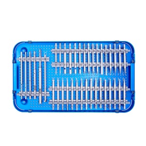 XELTECH SURGICAL Kit d'extraction de vis cassées en acier inoxydable de qualité chirurgicale, instrument de retrait pour traumatismes orthopédiques - Product Image 6