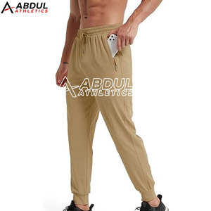 กางเกงจ็อกเกอร์ผู้ชายทนทาน ใส่สบาย ยืดหยุ่นได้ เหมาะสำหรับการฝึกซ้อม วิ่ง ออกกำลังกาย และสวมใส่ในชีวิตประจำวัน - Product Image 4