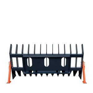 Rastrello Universale per Detriti Radiali da 72 Pollici con Distanza tra le Denti di 6 Pollici per Skid Steer da 30-50 HP TMG SDR72 Nuova Pompa Motore - Product Image 6
