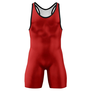New Comfortable Men's Wrestling Suits Custom Made Wrestling Singlet Cool Design Wrestling Singlets Breathable Custom Design - Product Image 2