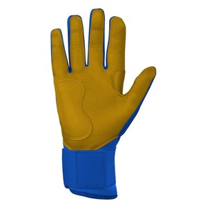 Gants de frappe ELIXE SPORTS en cuir bleu avec fermeture auto-agrippante, durables, respirants, légers, unisexes, pour entraînement adulte, main gauche/droite - Product Image 4