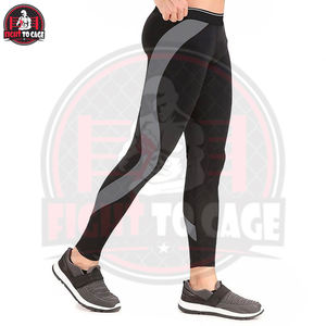 Leggings de Compresión MMA Hechos a Mano en Pakistán, Producto Cómodo, Talla Ajustable, Servicio OEM, Mejor Vendedor 2026 - Product Image 2