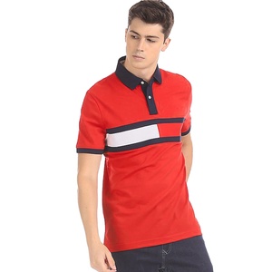 Polo informal de verano 2021 para hombre, camiseta de manga corta ajustada con cuello vuelto, tela de punto antiarrugas, patrón sólido - Product Image 1