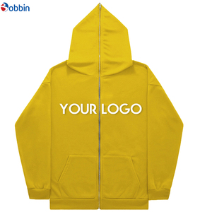 Sudadera con Capucha y Cremallera Completa con Logotipo Personalizado, Ropa Deportiva Unisex Personalizada, Cómoda y Moderna, Transpirable - Product Image 4