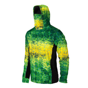Camisa de pesca de manga larga para hombre – Protección solar UPF y ropa deportiva y para exteriores de secado rápido - Product Image 6