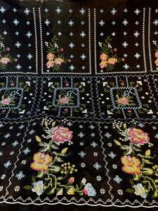 Premium Malty Embroidery Fabric Sequin Embroidered Mesh Lace Fabric for Wedding Bridal Couture and Fashion Apparel - Product Image 6