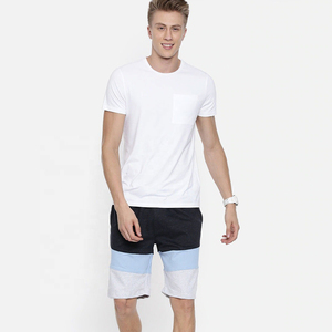 Pantalones cortos cargo de algodón twill con bolsillo con cremallera personalizados OEM, pantalones cortos cargo chino casuales color caqui para hombre - Product Image 4