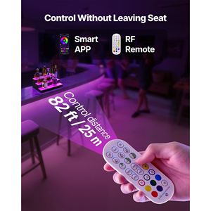 Espositore per Whisky a 3 Livelli da 20 Pollici con Illuminazione LED, Supporto USB, Scaffale Illuminato per Bar Domestico con Telecomando RF - Product Image 4