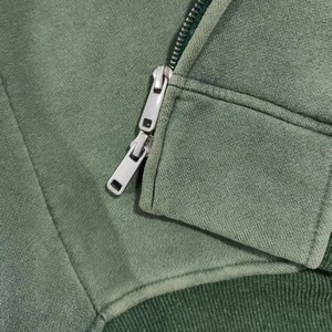 <b>Men's</b> Oversized Hooded Sweatshirt Solid Color Cotton French Terry Casual Autumn Hoodie with Front Pocket Regular Fit - Product Image 3
