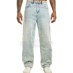 Pantalones Vaqueros Holgados para Hombre al por Mayor, Ropa Deportiva, Pantalones Vaqueros Holgados para Invierno, Pantalones para Hombre - Product Image 2