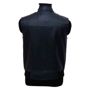Chaleco de Invierno Impermeable para Hombre Zarsah Exports, 100% Poliéster, Cuello en V, Cierre de Cremallera, Estilo Urbano, Bolsillos, Estilo Motero - Product Image 4