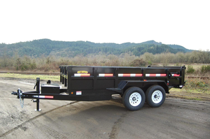 Premium Quality Dump <b>Trailer</b> 6 x 12 Low Profile Dump <b>Trailer</b> Ladder Ramps Faster Delivery Worldwide - Product Image 4