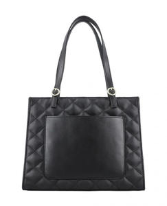 Sac à main en cuir de vachette véritable noir pour femme 2026 OEM – Sac fourre-tout décontracté de haute qualité, vente en gros, couleurs et logo personnalisables - Product Image 1