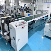 Machine automatique de collage de boîtes à colle thermofusible, applicateur de colle à pompe à piston pour l'adhésion des boîtes et la fermeture des cartons